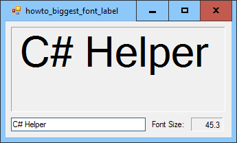 [Set font size to fit a label in C#]