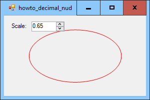 [Make a NumericUpDown use decimal values in C#]
