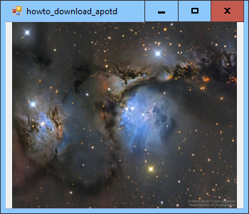 [Download the Astronomy Picture of the Day in C#]