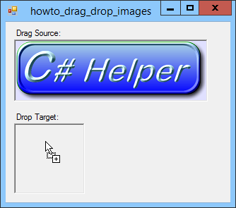 [Drag and drop images in C#]