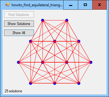 [Solve the equilateral triangles puzzle in C#]