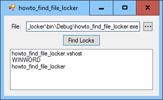 [See what processes have a file locked in C#]
