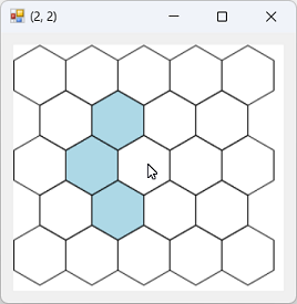 [Draw a rotated hexagonal grid in C#]