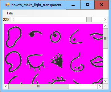 [Make light pixels transparent in an image in C#]