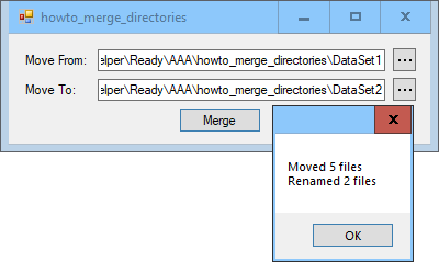 [Merge directories in C#]