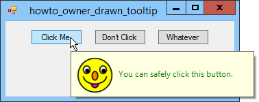 [Make owner drawn tooltips with pictures in C#]