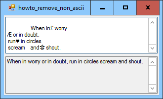 [Remove non-printable ASCII characters from a string in C#]