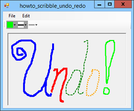 [Provide undo and redo in C#]