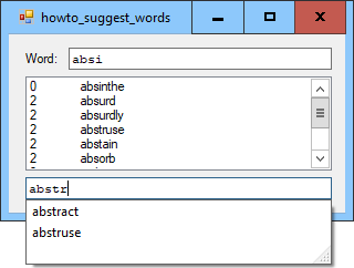 [Suggest autocomplete words in C#]