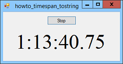 [Add a ToString extension method to the TimeSpan structure in C#]