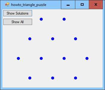 [Puzzle: Find the equilateral triangles in C#]