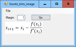 [Trim images in C#]