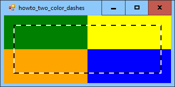[Draw dashed lines that are visible on any background in C#]