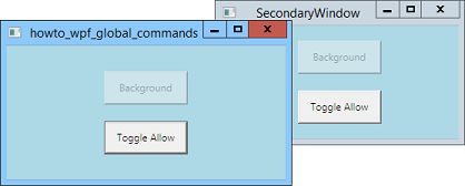 [Use global command bindings in WPF and C#]