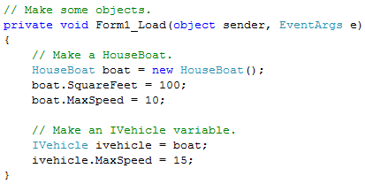 Inheritance - C#