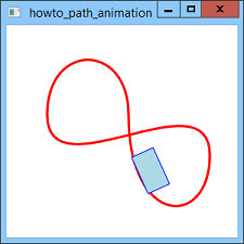 C# Helper: Animate a rectangle moving along a path in WPF and C#