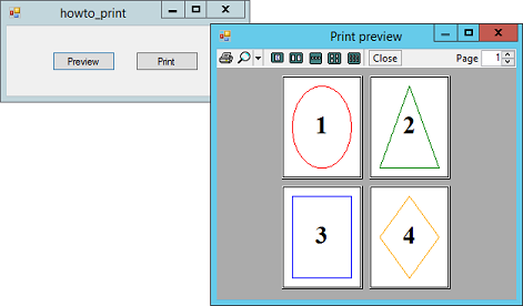 C# Helper: Provide print and printing for Windows Forms applications in