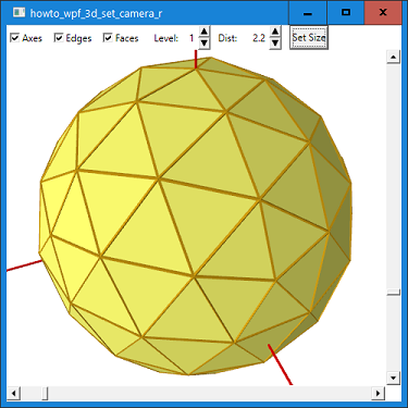 [Automatically set camera distance in WPF and C#]